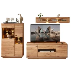 Anbauwand Möbel Kombination modern - Cassna (dreiteilig)^Wohnen New