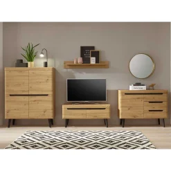 Anbauwand Möbel Kombination - Olcian (vierteilig)^Wohnen Online