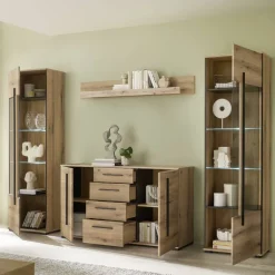 Anbauwand Möbel Set - Brocus (vierteilig)^Wohnen