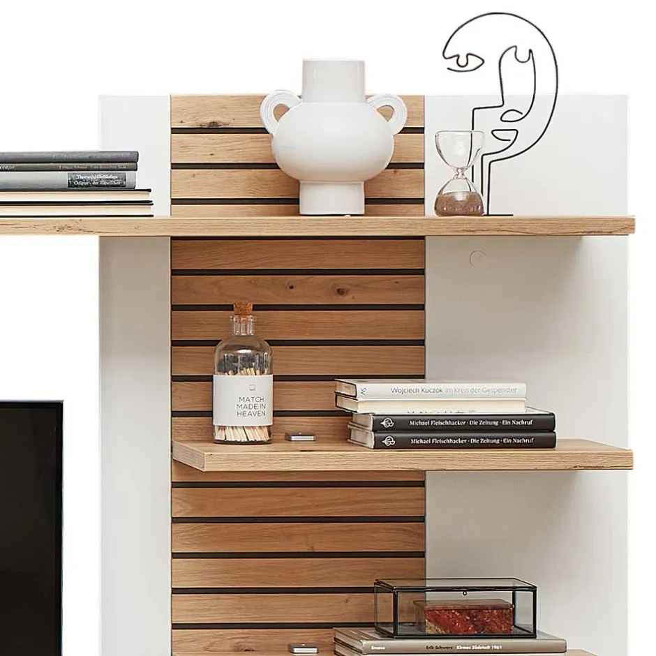 Wohnen Anbauwand Möbel Set - Niam (dreiteilig)