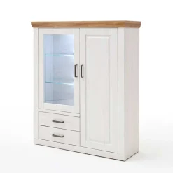 Anbauwand Set im Country Style - Samula (vierteilig)^Wohnen Hot