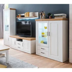 Anbauwand Set im Country Style - Samula (vierteilig)^Wohnen Hot