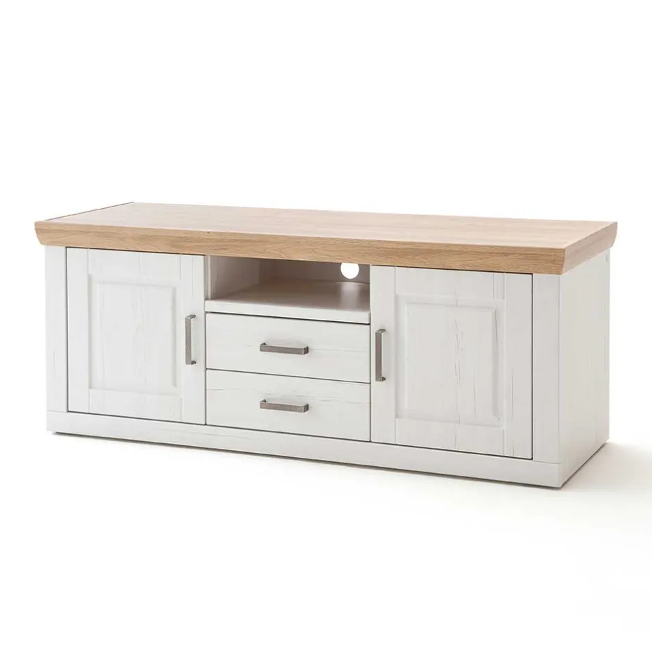 Anbauwand Set im Country Style - Samula (vierteilig)^Wohnen Hot