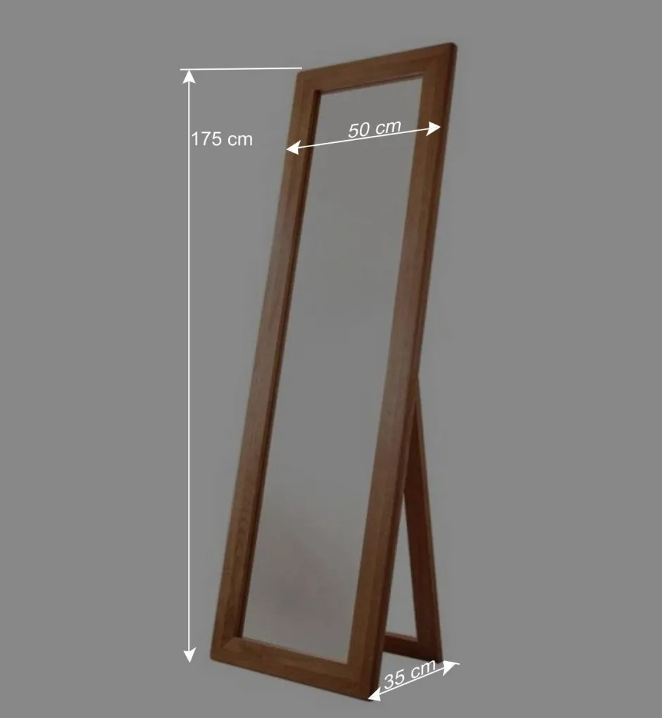 Ankleidespiegel Uvinessa aus Wildeiche Massivholz^Wohnen Clearance