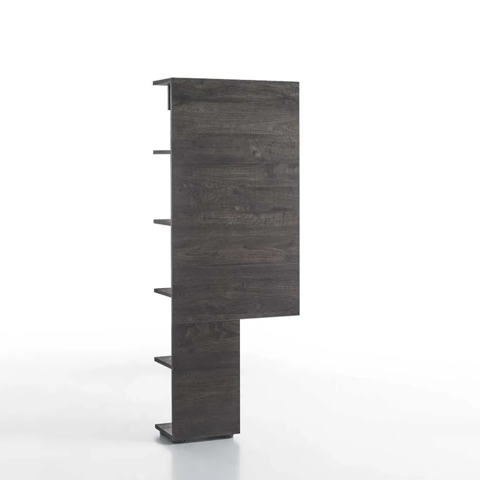 Wohnen Anstellregal Element Riconia in Wenge Braun