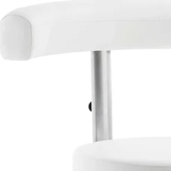 Arbeitsstuhl mit schmaler Lehne in Weiß - Smilen^Wohnen Online