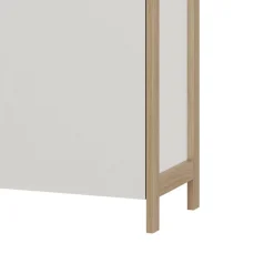 Wohnen Arbeitszimmer Möbel-Kombi in Weiß - Ovidio (dreiteilig)