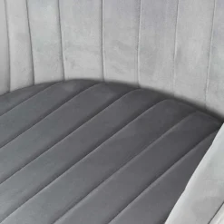 Wohnen Armlehenstühle in Silber Grau - Ashento (2er Set)