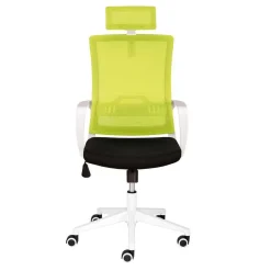 Armlehnen Computerstuhl in Hellgrün & Schwarz - Veronica^Wohnen Best