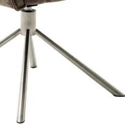 Armlehnen Drehstuhl in Braun - Arjama (2er Set)^Wohnen Best