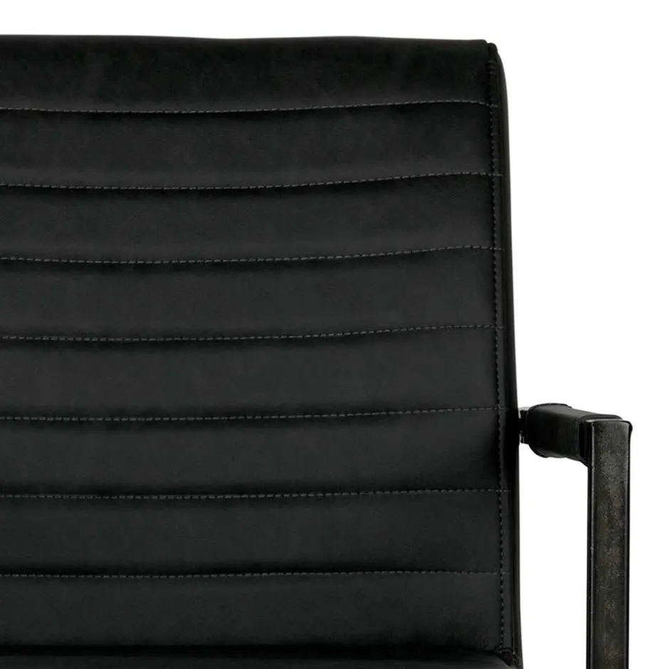 Armlehnen Freischwinger in Anthrazit - Birte (2er Set)^Wohnen Clearance