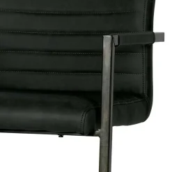 Armlehnen Freischwinger in Anthrazit - Birte (2er Set)^Wohnen Clearance