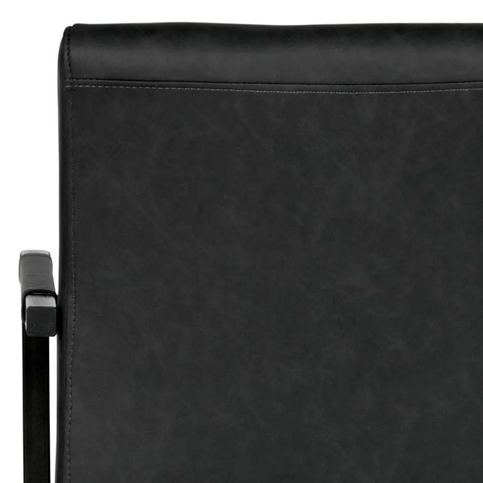 Armlehnen Freischwinger in Anthrazit - Birte (2er Set)^Wohnen Clearance