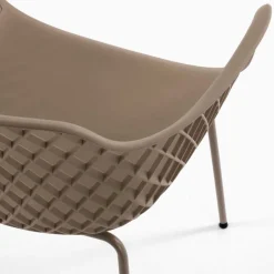 Armlehnen Schalenstuhl in Beige - Pierega (4er Set)^Wohnen Outlet