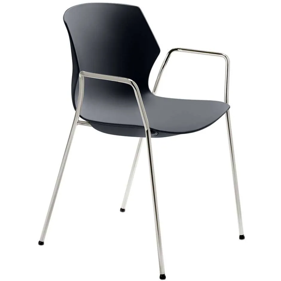 Armlehnen Schalenstuhl zum Stapeln - Ramia^Wohnen Clearance