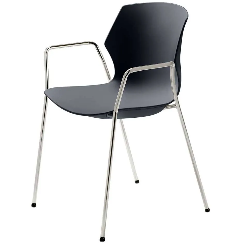 Armlehnen Schalenstuhl zum Stapeln - Ramia^Wohnen Clearance