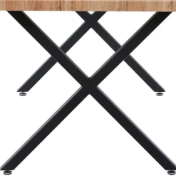 Wohnen Armlehnenstühle & X-Fuß Esstisch - Closer (fünfteilig)