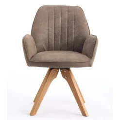 Wohnen Armlehnenstühle in Schlammfarben - Ellis (2er Set)