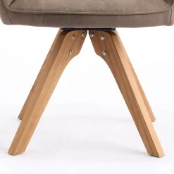 Wohnen Armlehnenstühle in Schlammfarben - Ellis (2er Set)