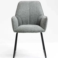 Wohnen Armlehnenstühle mit Bügelgestell - Ykan (2er Set)