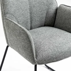 Wohnen Armlehnenstühle mit Bügelgestell - Ykan (2er Set)