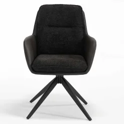 Armlehnenstuhl - drehbar um 180 Grad - Harry (2er Set)^Wohnen Outlet