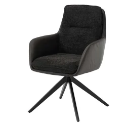 Armlehnenstuhl - drehbar um 180 Grad - Harry (2er Set)^Wohnen Outlet