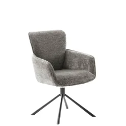 Wohnen Armlehnenstuhl in Cappuccino - Velicita (2er Set)