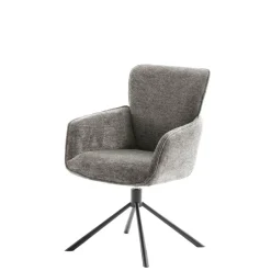 Wohnen Armlehnenstuhl in Cappuccino - Velicita (2er Set)