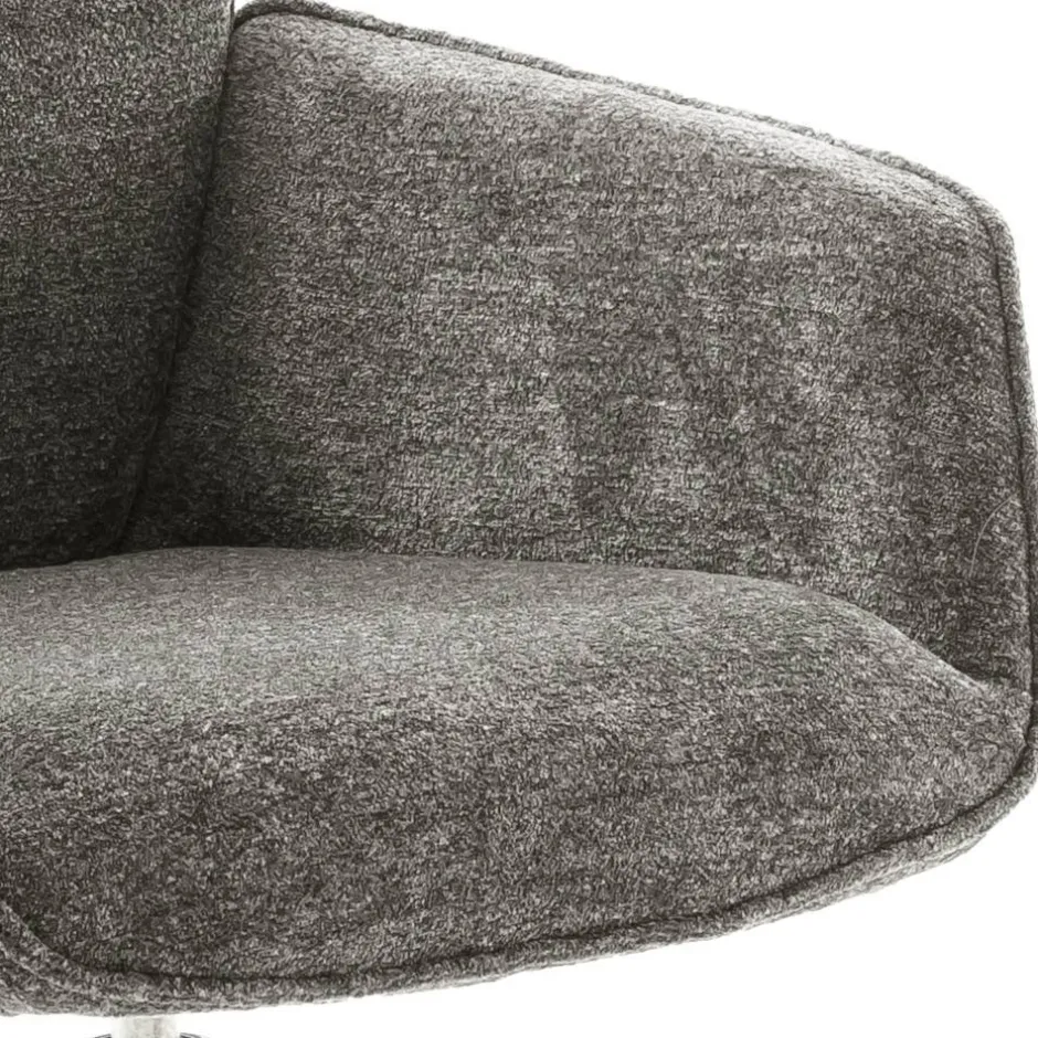 Wohnen Armlehnenstuhl in Cappuccino - Velicita (2er Set)