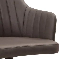 Wohnen Armlehnenstuhl in Dunkelbraun - Tadahiro