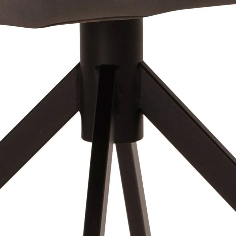 Wohnen Armlehnenstuhl in Dunkelbraun - Tadahiro