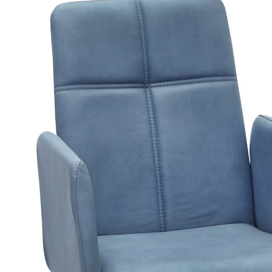 Wohnen Armlehnenstuhl in Hellblau - Nenna