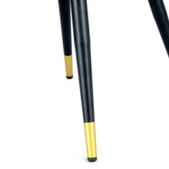 Wohnen Armlehnenstuhl in Schwarz und Gold - Scope