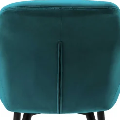 Armlehnenstuhl in Türkis Blau Samt - Benitov^Wohnen Clearance