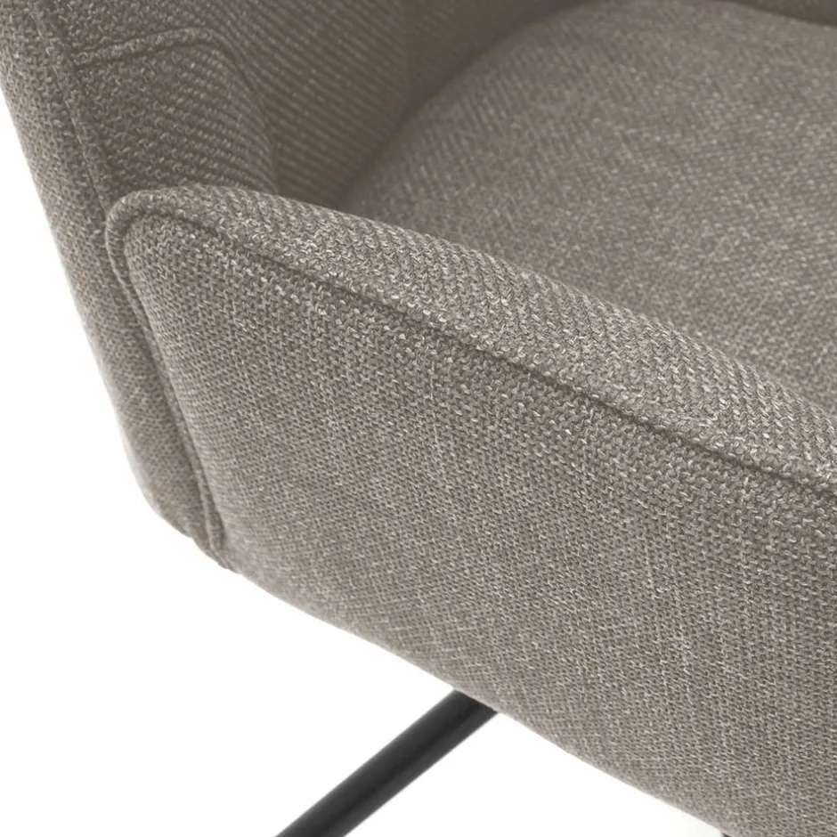 Wohnen Armlehnenstuhl mit Drehgestell - Leak (2er Set)