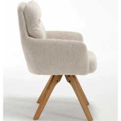 Armlehnenstuhl mit Federkern - Elliot (2er Set)^Wohnen Outlet