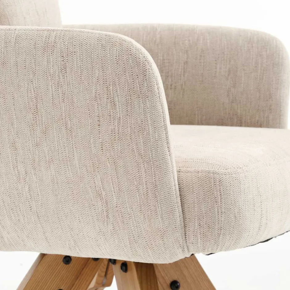 Armlehnenstuhl mit Federkern - Elliot (2er Set)^Wohnen Outlet