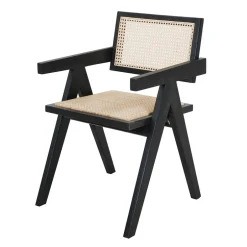 Armlehnenstuhl mit Wiener Geflecht - Jack^Wohnen Online