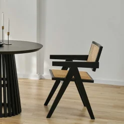 Armlehnenstuhl mit Wiener Geflecht - Jack^Wohnen Online