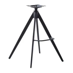 Wohnen Armlehnen-Tresenstühle aus Echtleder - Delamaro (2er Set)