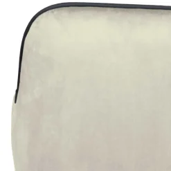 Wohnen Armlehner Polsterstuhl in Creme Samt - Pape