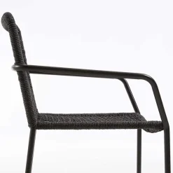 Armlehnstuhl aus Kordel Geflecht - Osbry (4er Set)^Wohnen Sale