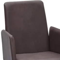 Armlehnstuhl in Dunkelbraun und Wildeiche - Sagavi^Wohnen Outlet