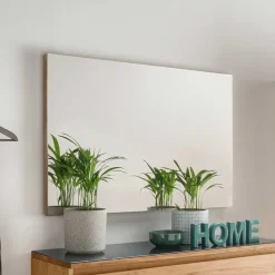 Wohnen Asteiche Flur Spiegel rechteckig - Sotunes