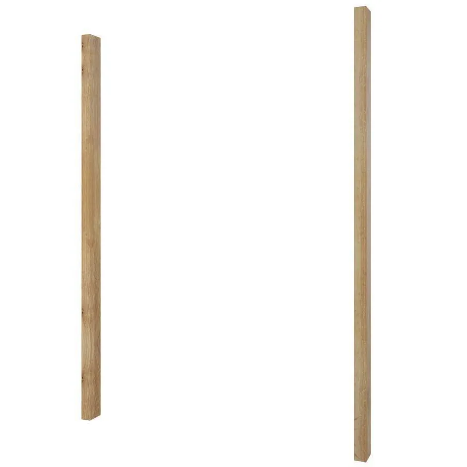 Asteiche Kleiderschrank 6-türig mit 4 Spiegeln - Zamron^Wohnen Sale