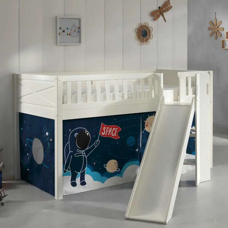 Astronaut Rutschbett in Weiß - Tyago^Wohnen Outlet