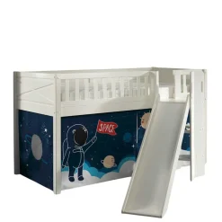 Astronaut Rutschbett in Weiß - Tyago^Wohnen Outlet