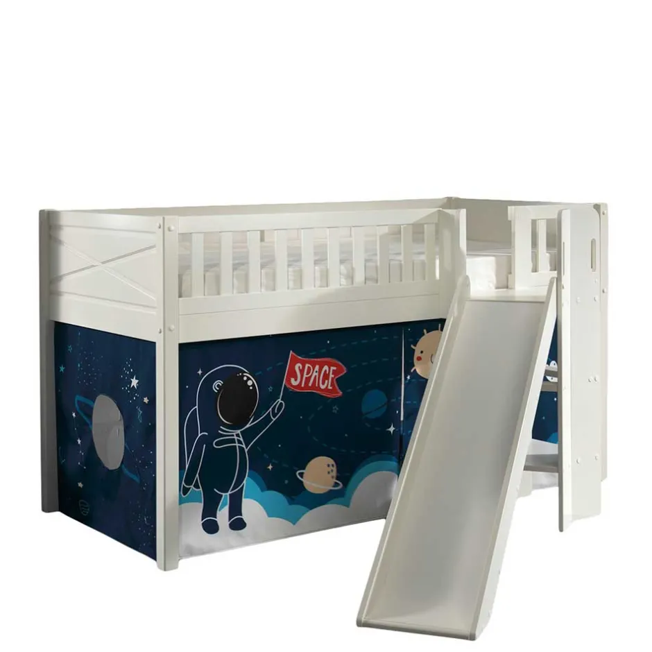 Astronaut Rutschbett in Weiß - Tyago^Wohnen Outlet