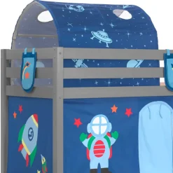 Astronaut Weltraum Hochbett in Grau - Fiorentina^Wohnen Online